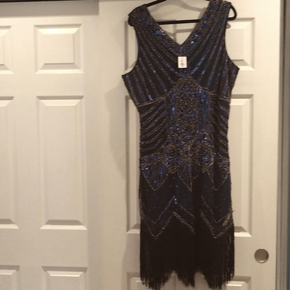 Flapper style dress